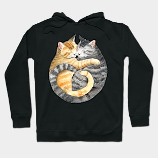 Cats in Love Hoodie